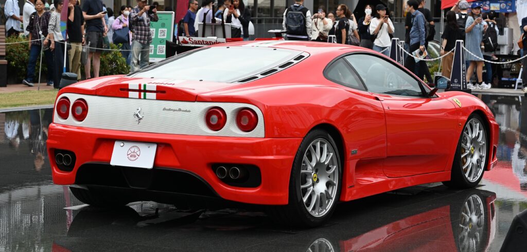 A special edition Ferrari 360 Challenge Stradale